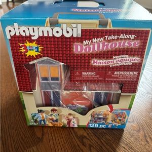 Playmobil take a long doll house